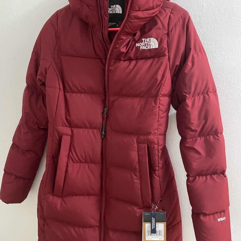 The North Face Women's Red Puffer Jacket